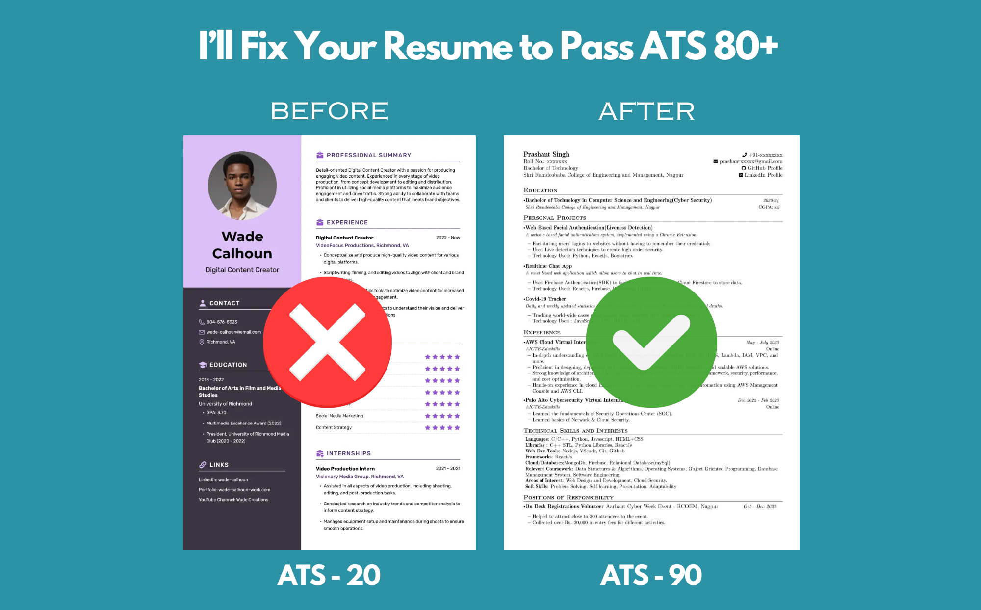 Pro Resume Thumbnail